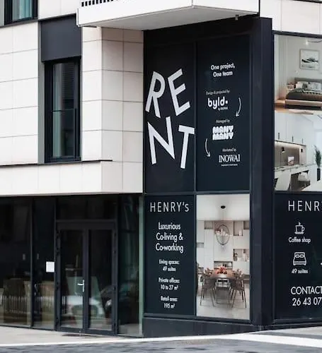 Henry's Appt With A Private 415 - Shared Kitchen 아파트 룩셈부르크